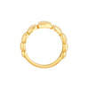 Graduated Puffy Rectangle Ring