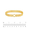 9.55mm Brick Pattern Bracelet
