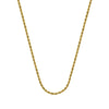 2.3mm Light Rope Chain with Lobster Lock
