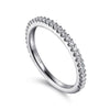 14K White Gold Diamond Matching Wedding Band