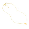 Triangle Drop Adjustable Necklace