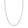7mm Flat Open Cuban Chain