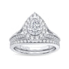14K 0.96Ct Diamond Bridal Ring