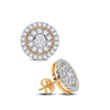 14K 0.50Ct Diamond Earring