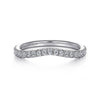 14K White Gold Diamond Matching Wedding Band