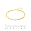4mm Beaded Adjustable Chain
