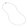 Faceted Bead Saturn Chain