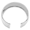 Sterling Silver RH-plated Polished Slip-on Bangle