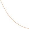 0.8mm Sterling Box Chain w/Slider Bead