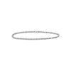 Sterling Silver Polished Bead Stretch Bracelet