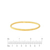 Slip-On Twisted Rope Tube Bangle