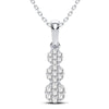 14K 1.00Ct Diamond Pendant