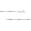 0.8mm Designer Twist Chain with Lobster Lock