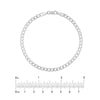 Sterling Silver 4.4mm Light Curb Chain with Lobster Lock