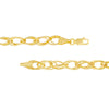 Square Wire Hollow Link Bracelet