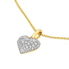 Pave Diamond Heart Pendant (3/8tcw)