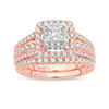 14K RG 1.50CT Diamond Bridal Ring