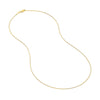 Sterling Silver 0.8mm Box Chain with Lobster Lock
