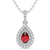 14K 0.10Ct Diamond Pendant