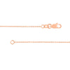 Script 'T' with Diamond Bezel Necklace