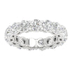 14K 3.00Ct Certified Lab Grown Diamond Band