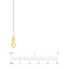 0.8mm Sparkle Singapore Chain with Spring Ring