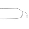 Adjustable Sparkle Chain Necklace with Slider