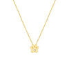 3pt Diamond Paw Pendant Necklace