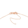 5mm Vertical Script Numeral Necklace