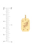 Aries Engraved Pendant