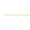 Figaro Oval Link Chain Bracelet