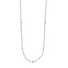 Long And Lovely Bead W/ Cz Stat Neck