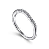 14K White Gold Matching Wedding Band