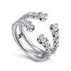 14K White Gold Diamond Ring Enhancer