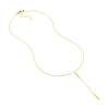 Double Mini Bar Lariat Necklace