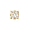 3/4tcw Round Diamond Stud Earrings