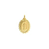 Framed Oval Blessed Mary Medal