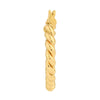 Square Twist Rope Hoop Earrings