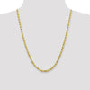 10K 4.5mm Diamond-Cut Rope Chain