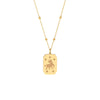 Taurus Engraved Pendant