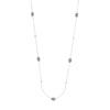Long And Lovely Rhod.Filigree W/cz Stat