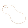 D/C Cable Chain Necklace with Slider Bead