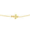 Mini Beaded Cross Bolo Bracelet