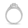 14K WG 1.42CT Diamond Bridal Ring