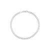 Sterling Silver 4.4mm Light Curb Chain with Lobster Lock