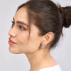 Teardrop Dome Earrings
