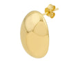 Large Button Earrings
