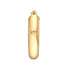 3mm Round Hoop Hidden Clasp Earrings