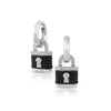 Lock Earrings
