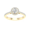 14K 1.00Ct Certified Lab Grown Diamond Ring ( Igi Certified )